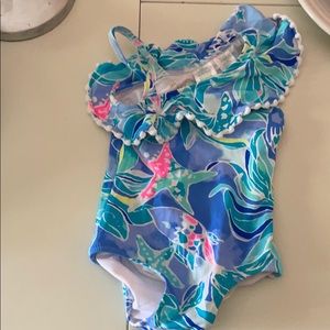 Lilly Pulitzer toddler size 2 swim suit